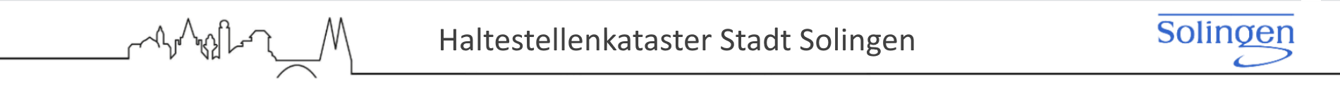 Haltestellenkataster Solingen